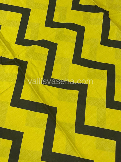 Pure Soft Mul Mul Cotton Sarees - Hand Block Prints - VVMMC008