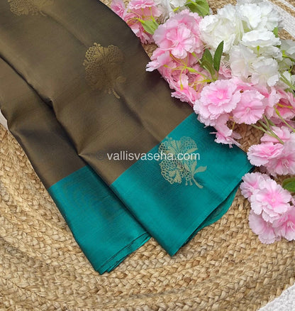 Half Mix - Pure Soft Silk Saree - VVPSS030