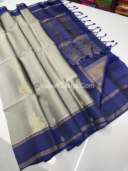 Half Mix - Pure Soft Silk Saree - VVPSS031