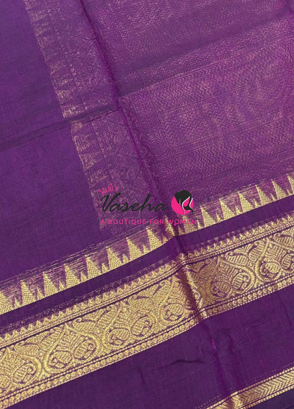 Kanchi Cotton Saree - VVKCS025