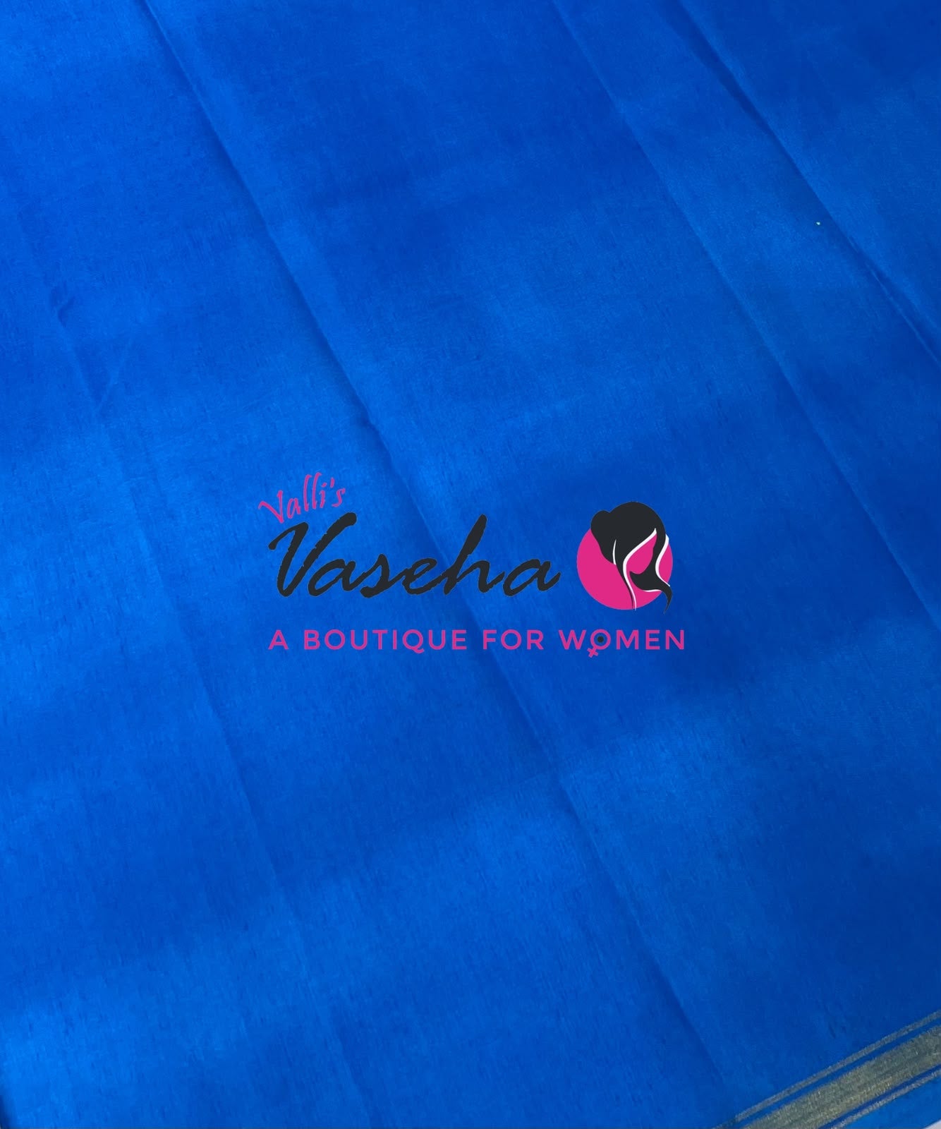 Casual Wear - Fancy Printed Silk  - Blue Shade - VVFPS001