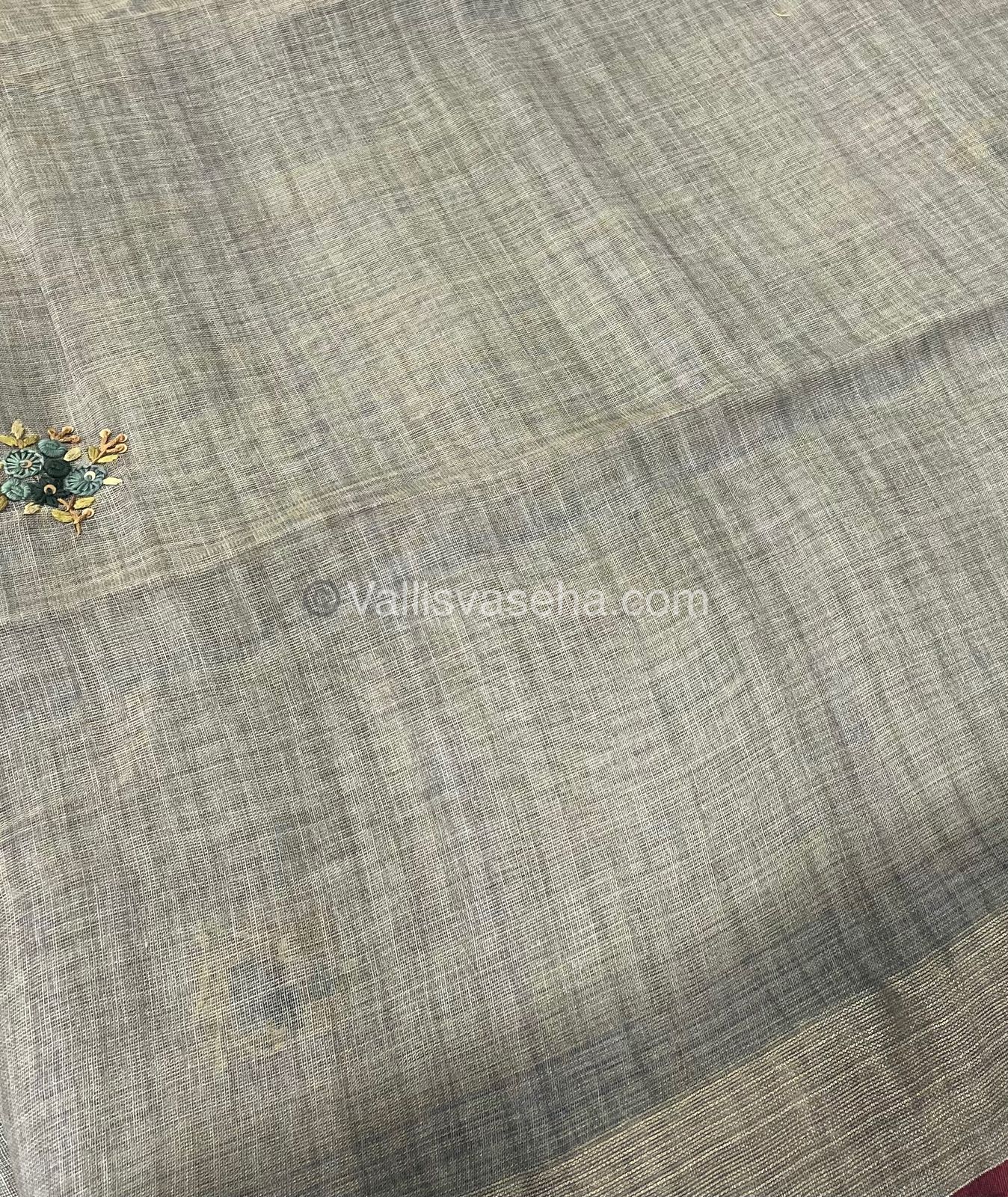 French Knot - Tissue Saree -  VVLFN001