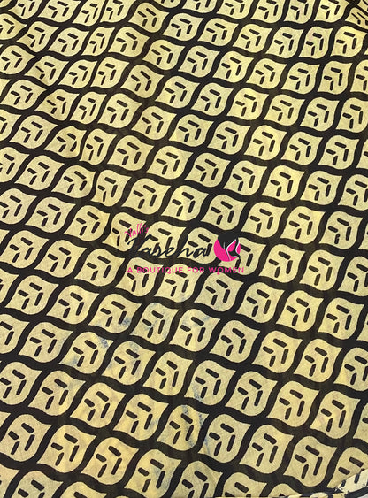 Pure Soft Mul Mul Cotton Sarees - Hand Block Prints - VVMMC011