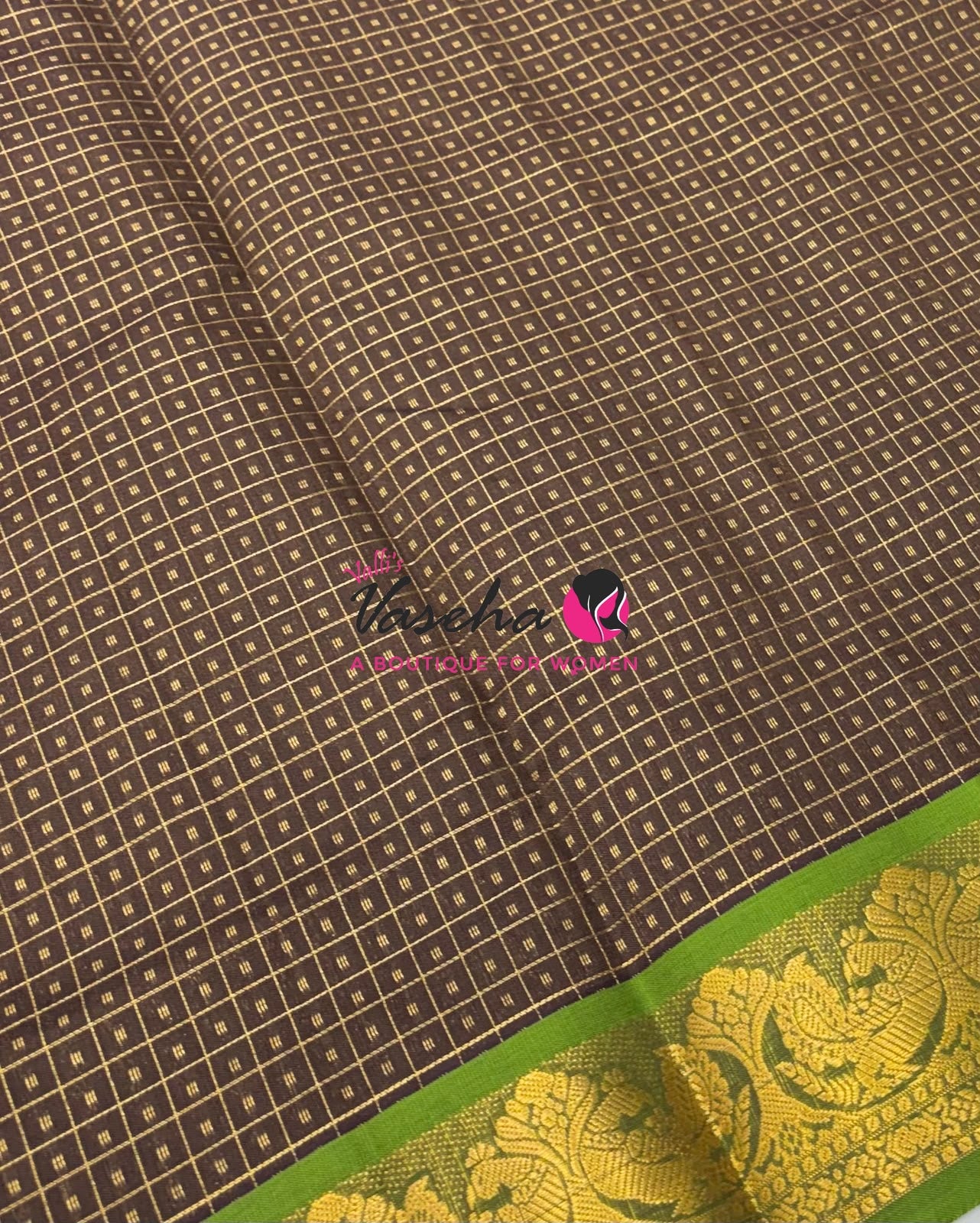 Semi Silk Cotton Saree Lakshadeepam Shade |VVSSC009