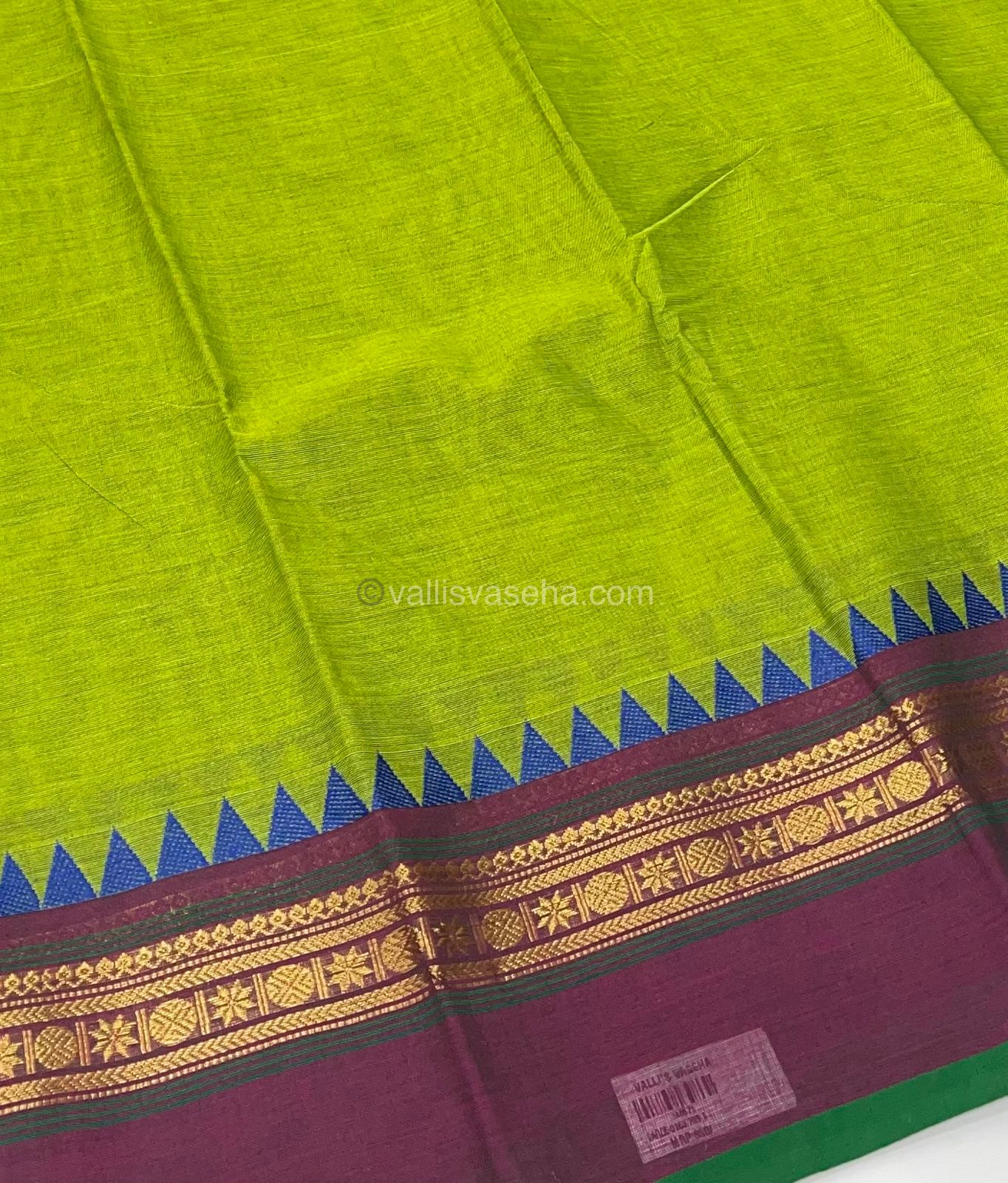 Kanchi Cotton Saree - VVKCS005