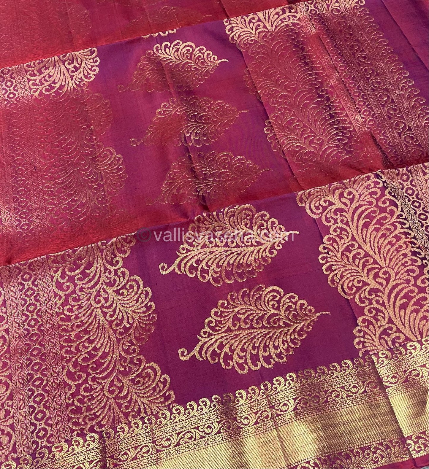 Pure Soft Silk Saree - Kanchi Border - VVPSS015