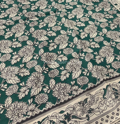 Pure Kalamkari Cotton Saree - VVPKC002