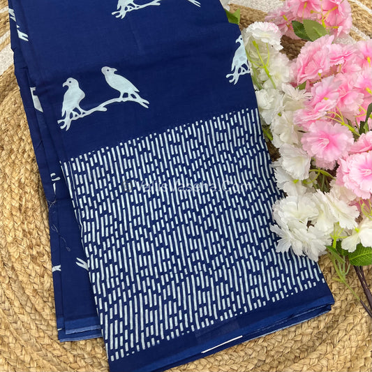 Pure Soft Mul Mul Cotton Sarees - VVMMC004