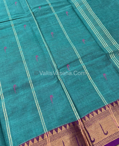 Kanchi Cotton Saree - VVKCS017