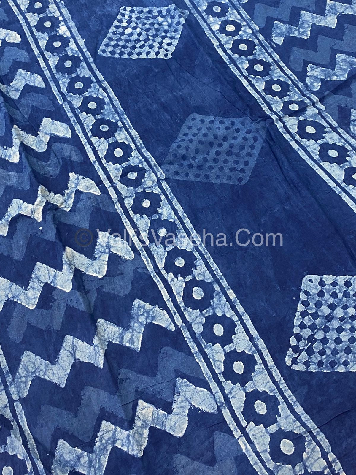 Pure Soft Mul Mul Cotton Sarees - Hand Block Prints - VVMMC003