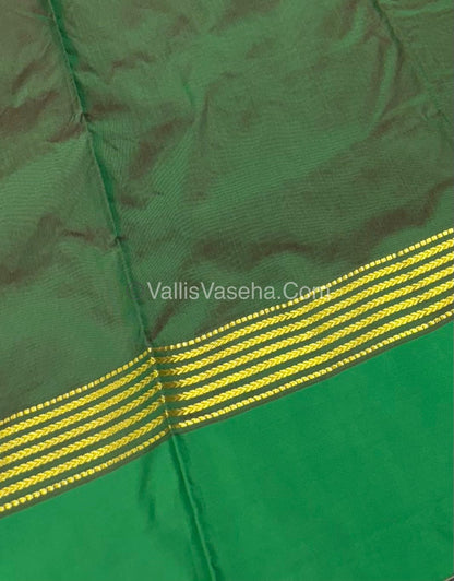 Semi Silk Saree - Kanchi Pattu Style - VVSSS004