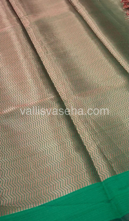 Banarasi - Copper Zari Saree - VVCZ001