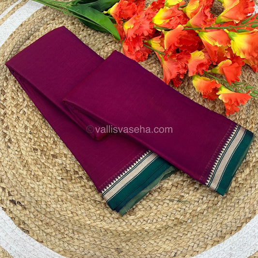Narayanapet Mercerised Cotton Saree - VVNMC001