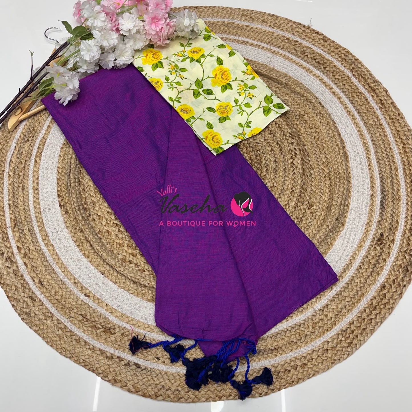 Budget Friendly Sarees - Casual Wear Sarees - Khadi Cotton Sarees - VVKCS028