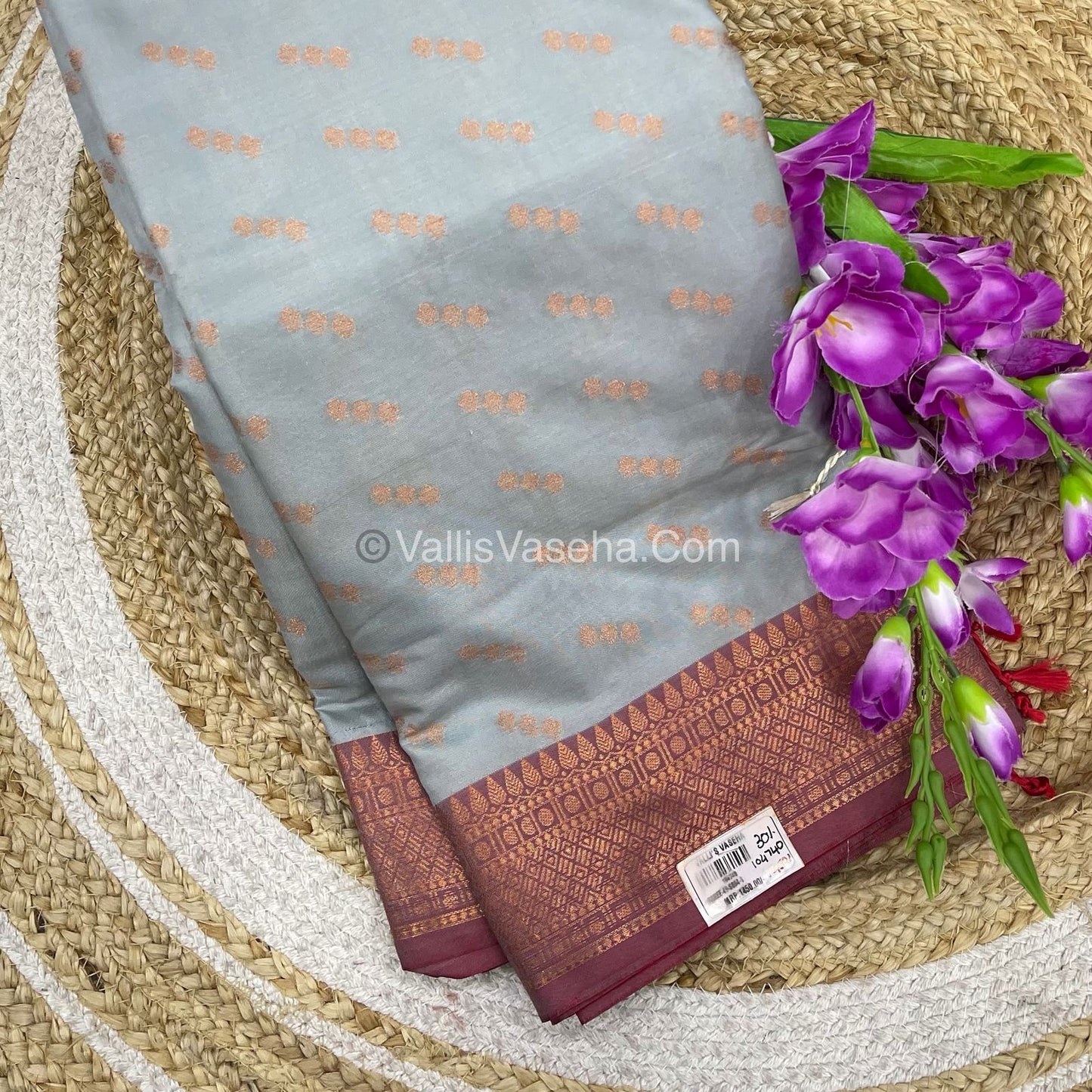30% less - Offer Saree - Semi Soft Silk Saree - VVDS007