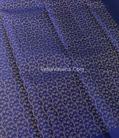 Half Mix - Pure Soft Silk Saree - VVPSS030