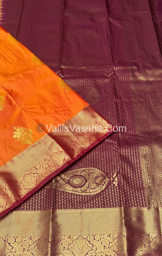 Semi Kanchipuram Soft Silk - VVSSS009