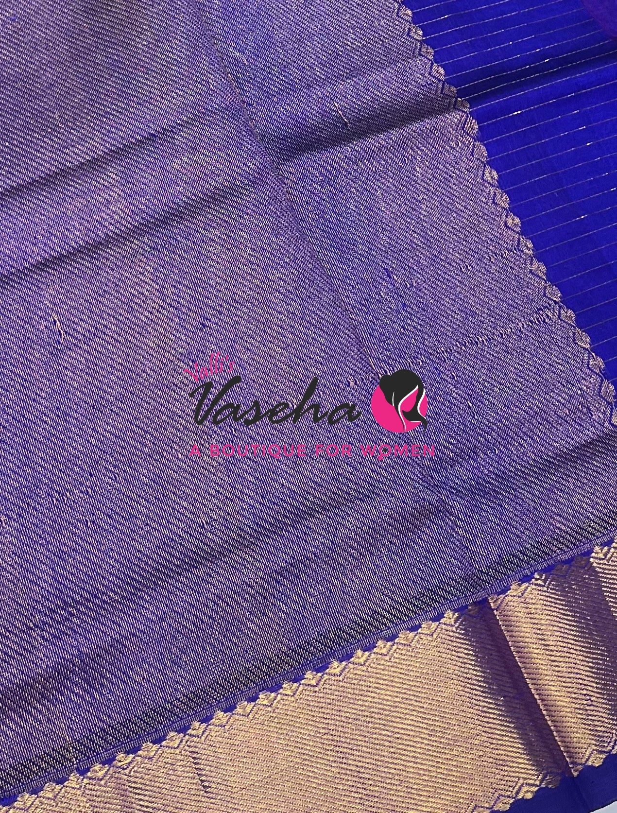 Pure Silk Cotton Saree - Mayil & Chakkaram Design - Peach Orange ￼ With Blue Shade -VVMC002
