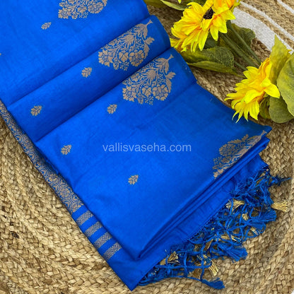 Mulberry Semi Silk - Blue Shade - VVMS001