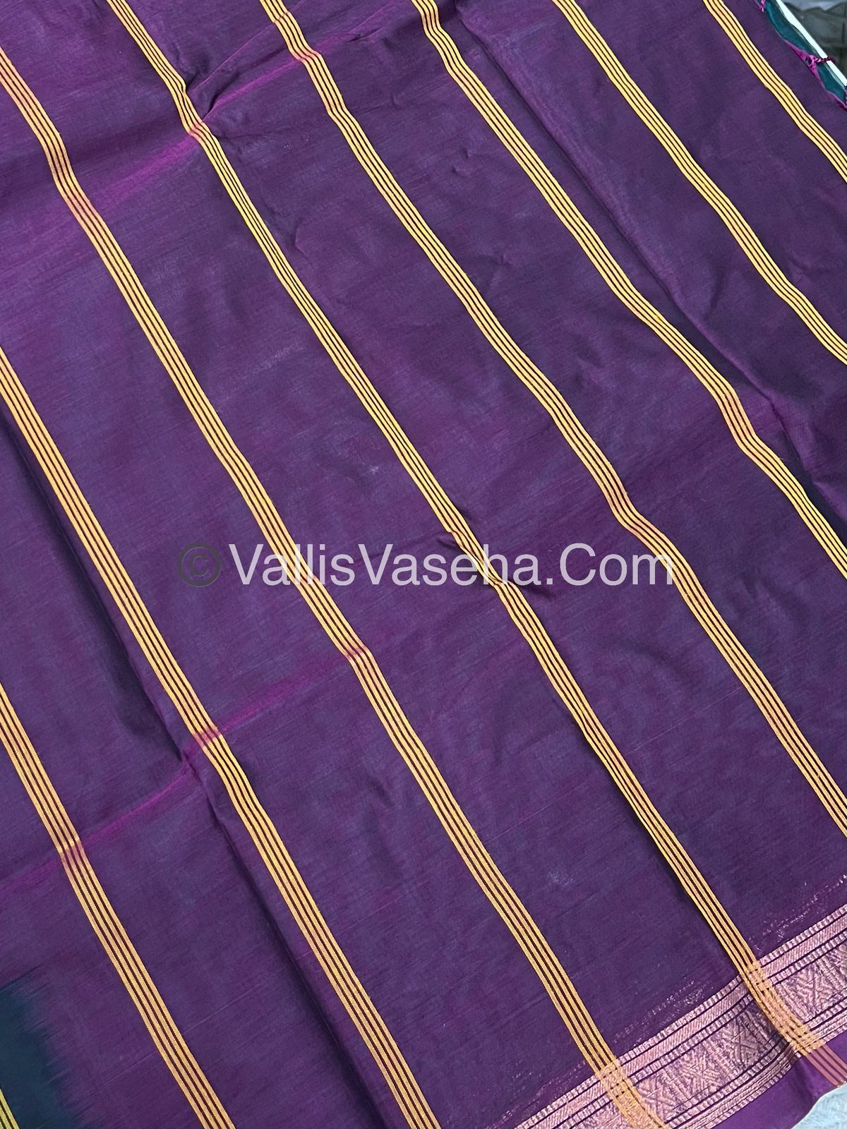 Dhaka Cotton Saree - VVDCS002