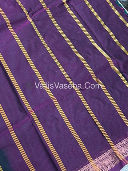 Dhaka Cotton Saree - VVDCS002
