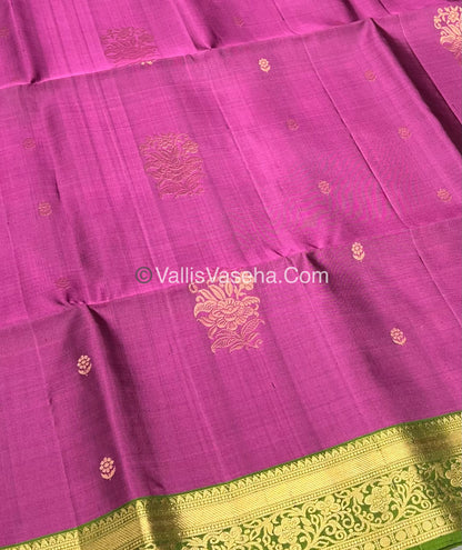 Pure Soft Silk Saree - Kanchi Border - VVPSS033
