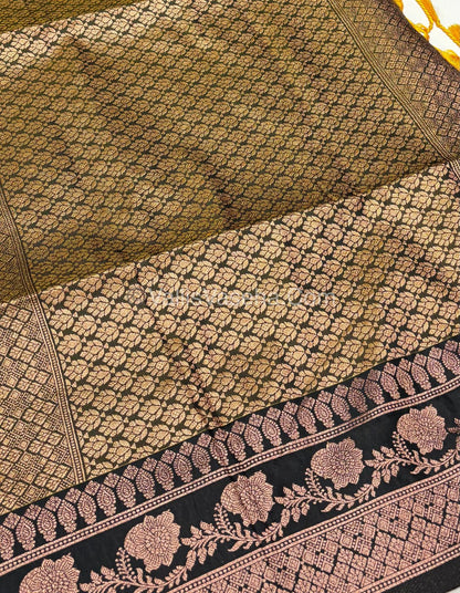 Semi Soft Silk - Dual Tone Shade With  Olive Green Combo -VVSSS027