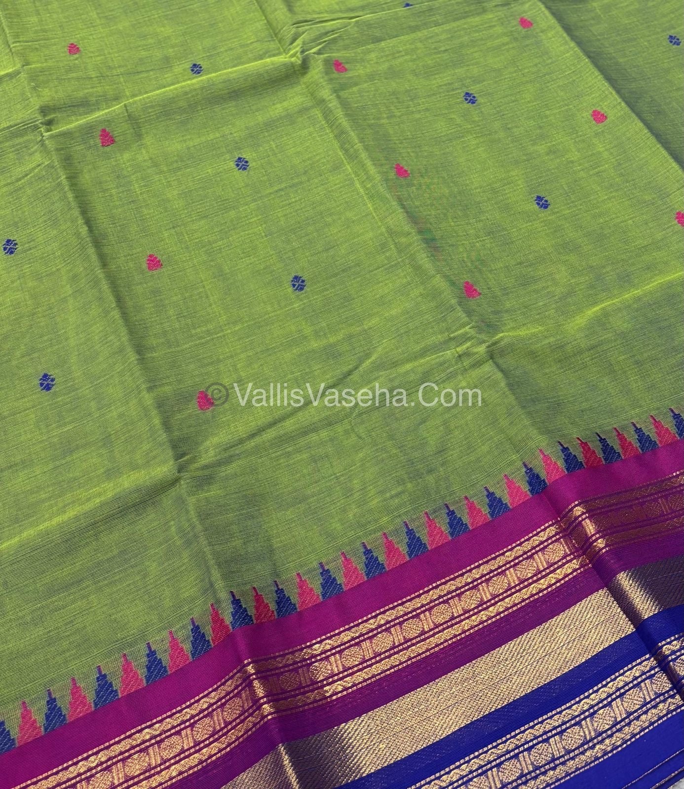 Kanchi Cotton Saree - VVKCS017