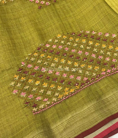 French Knot - Tissue Saree -  VVLFN001