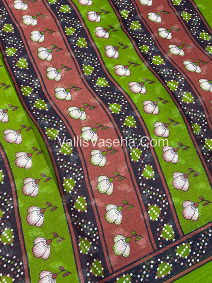 Pure Cotton Voile Saree | VVPVC003