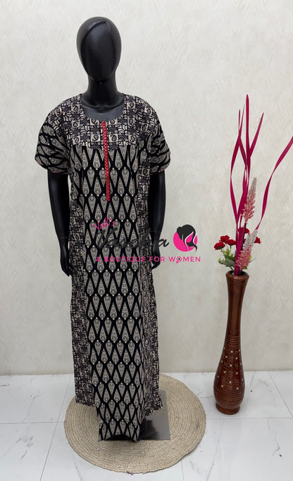 XL  Size - Nighties - VVJN001