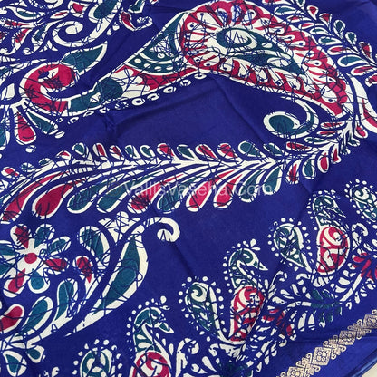Budget Friendly Sarees - Casual Wear Sarees - Crackle Silk - VVCS002
