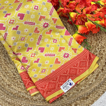 40% less - Offer Saree - Printed Silk Saree - VVDS002