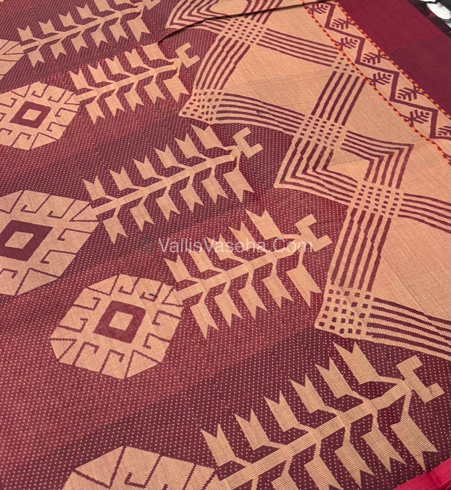 Premium Negamam Cotton Saree - VVNCS001