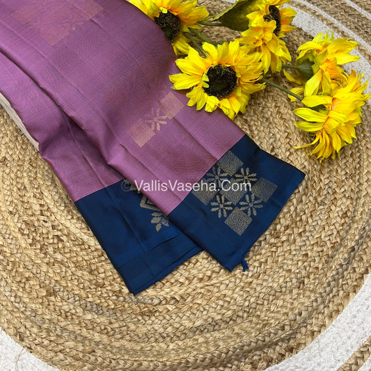 Half Mix - Pure Soft Silk Saree - VVPSS030