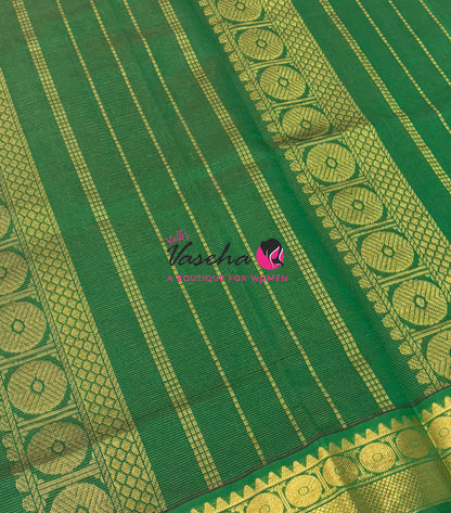 Semi Silk Cotton Saree | Vairavoosi  Design |VVSSC017