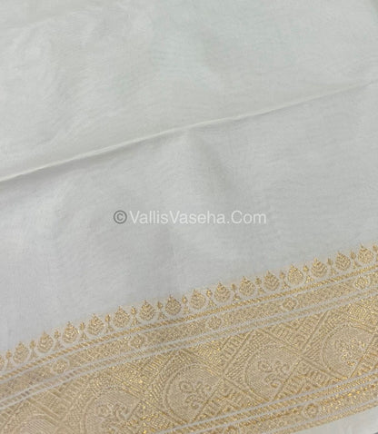 Vazhai Pattu Saree / Banana Pith - With Blouse - VVVPS001