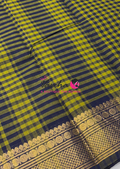 Chettinadu Cotton Saree - VVCCS004