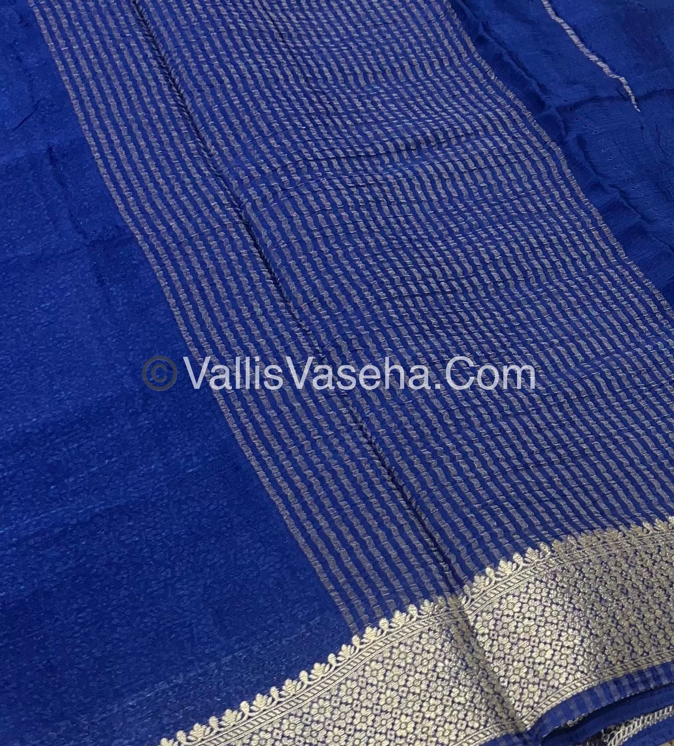 Semi Viscose / Semi Mysore Crepe Silk Variety - Embossed Design - VVSMC002