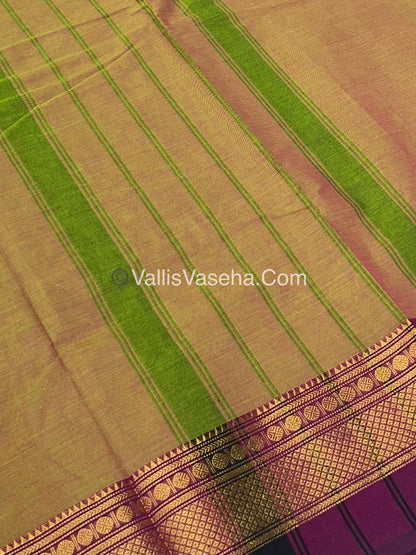 10 Yards - Kanchi Cotton Saree - VVKC901