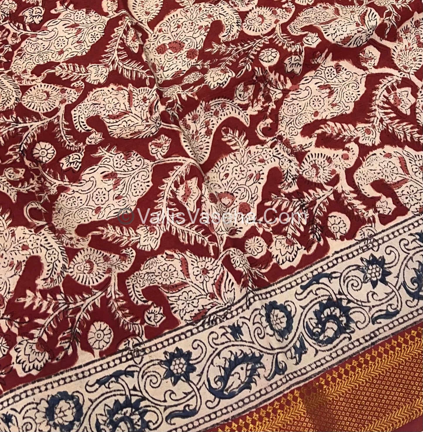 Chennur Silk | Kalamkari Prints | VVCS005