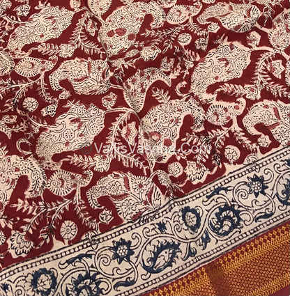 Chennur Silk | Kalamkari Prints | VVCS005