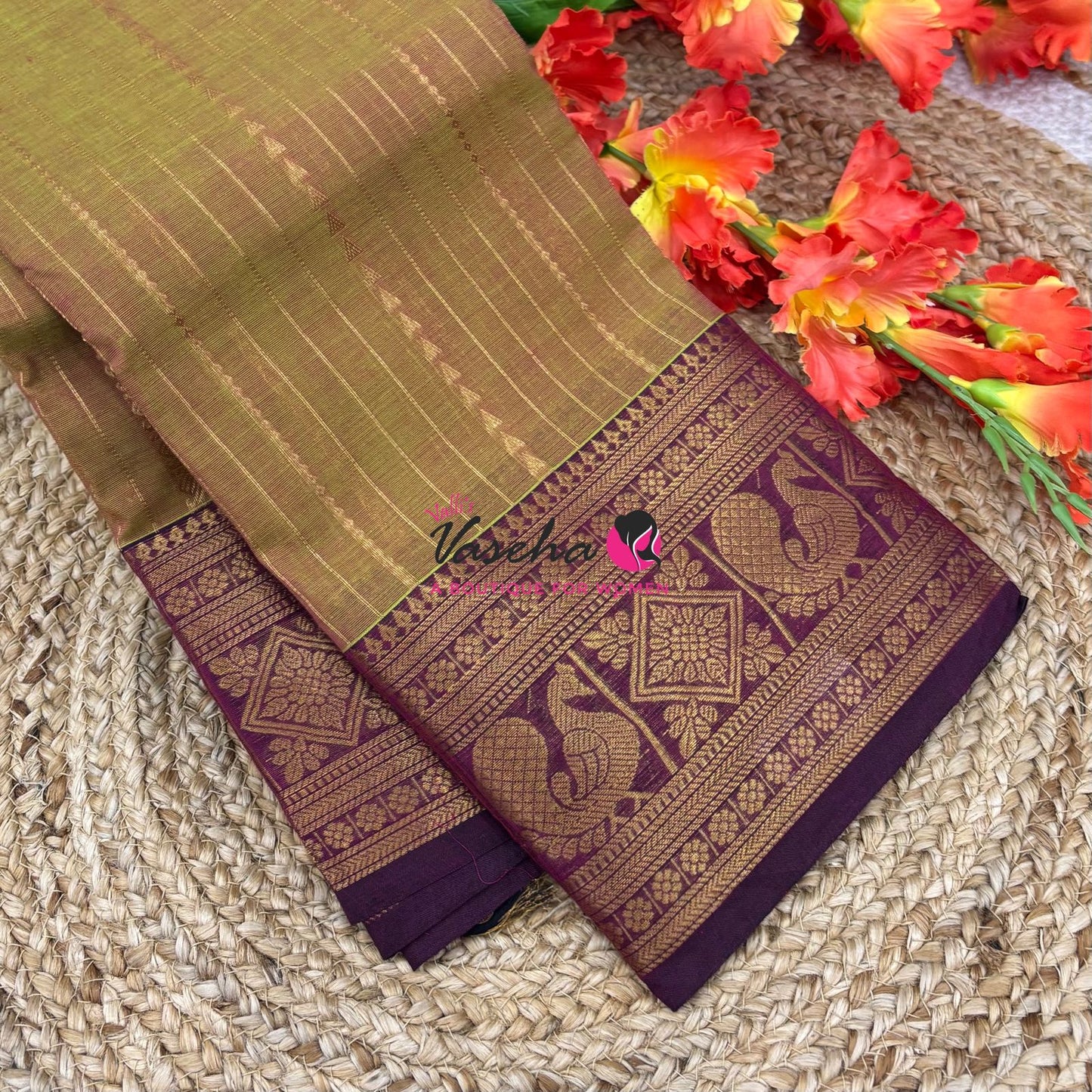 Premium - Kanchi Cotton Saree - VVKCS020