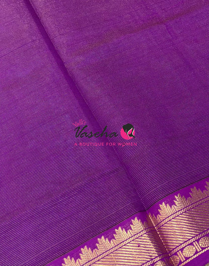 Semi Silk Cotton Saree | Vairavoosi  Design |VVSSC017