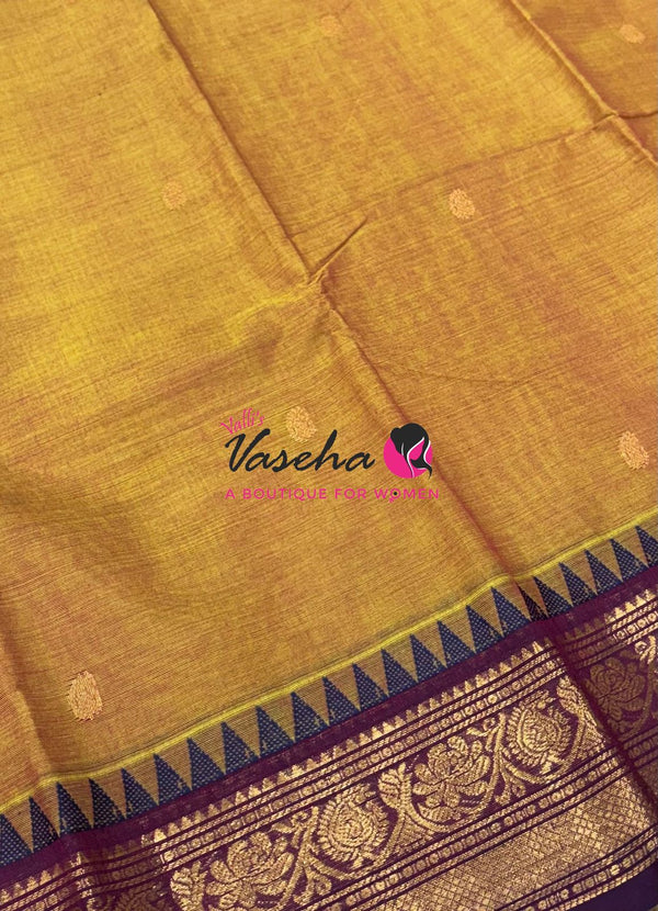 Kanchi Cotton Saree - VVKCS026