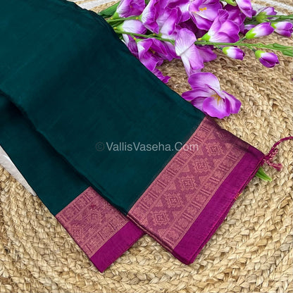 Dhaka Cotton Saree - VVDCS001