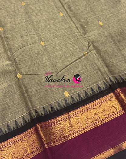 Kanchi Cotton Saree - VVKCS025