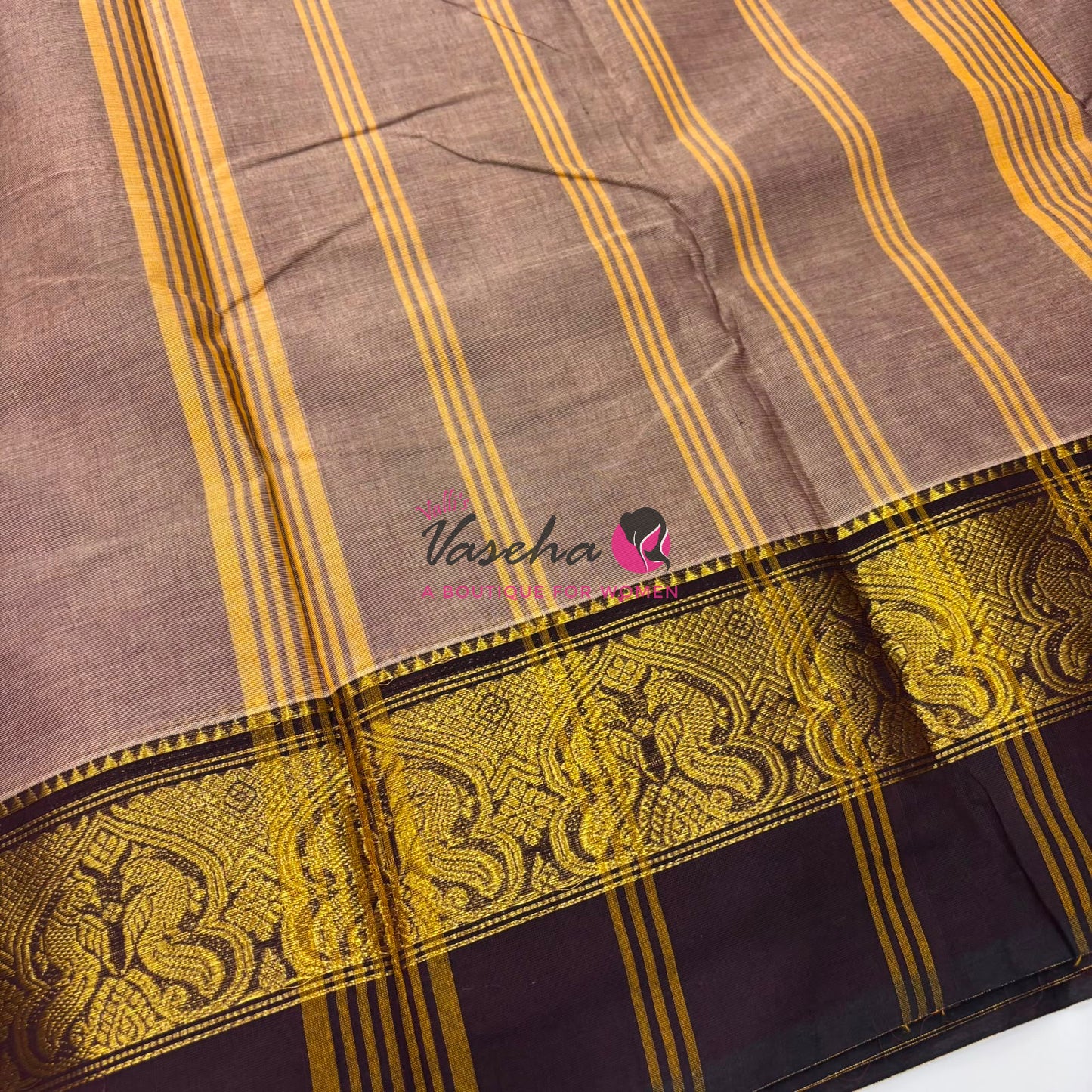 Kanchi Cotton Saree - VVKCS019