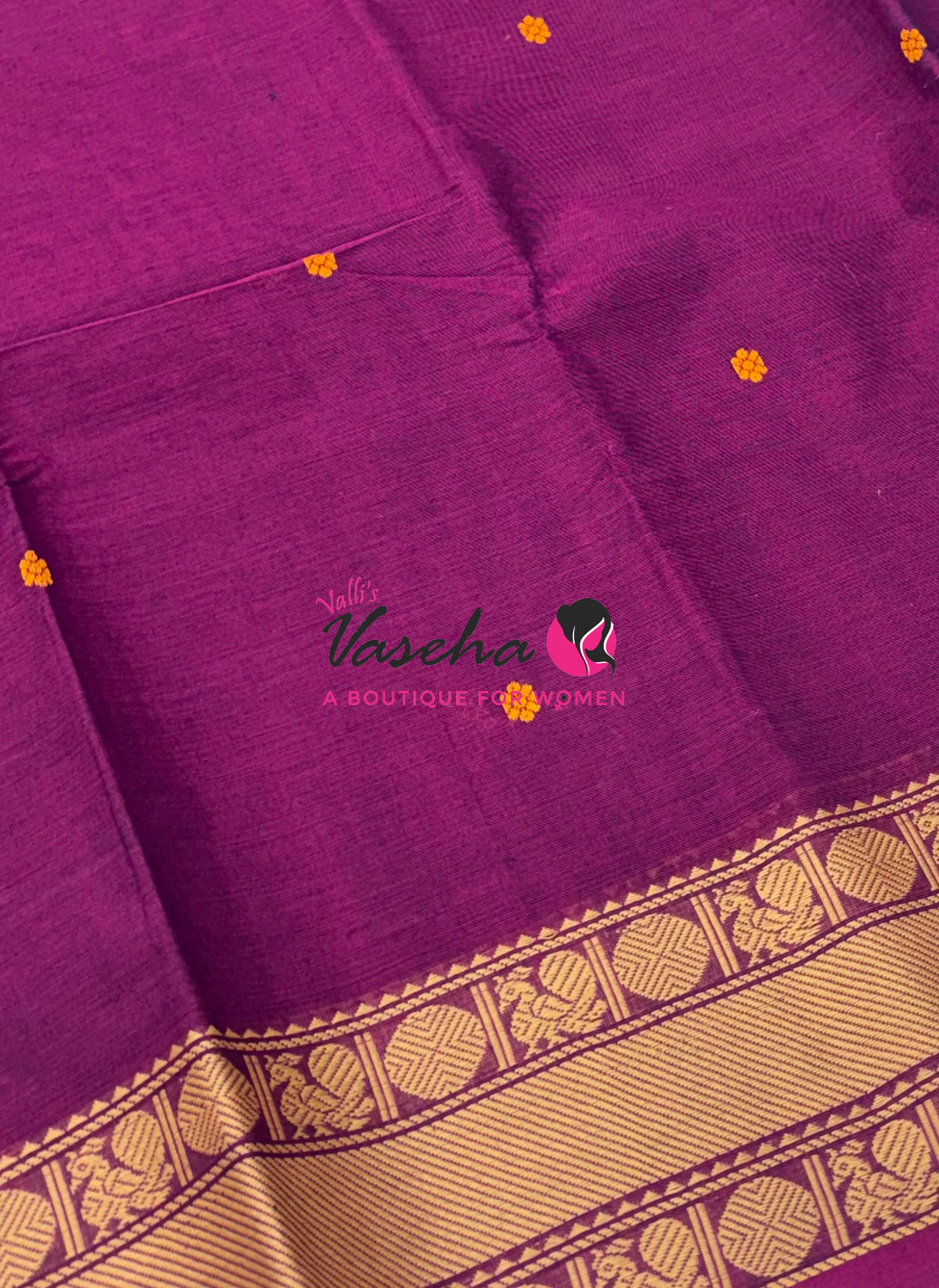 Chettinadu Cotton Saree - VVCCS003