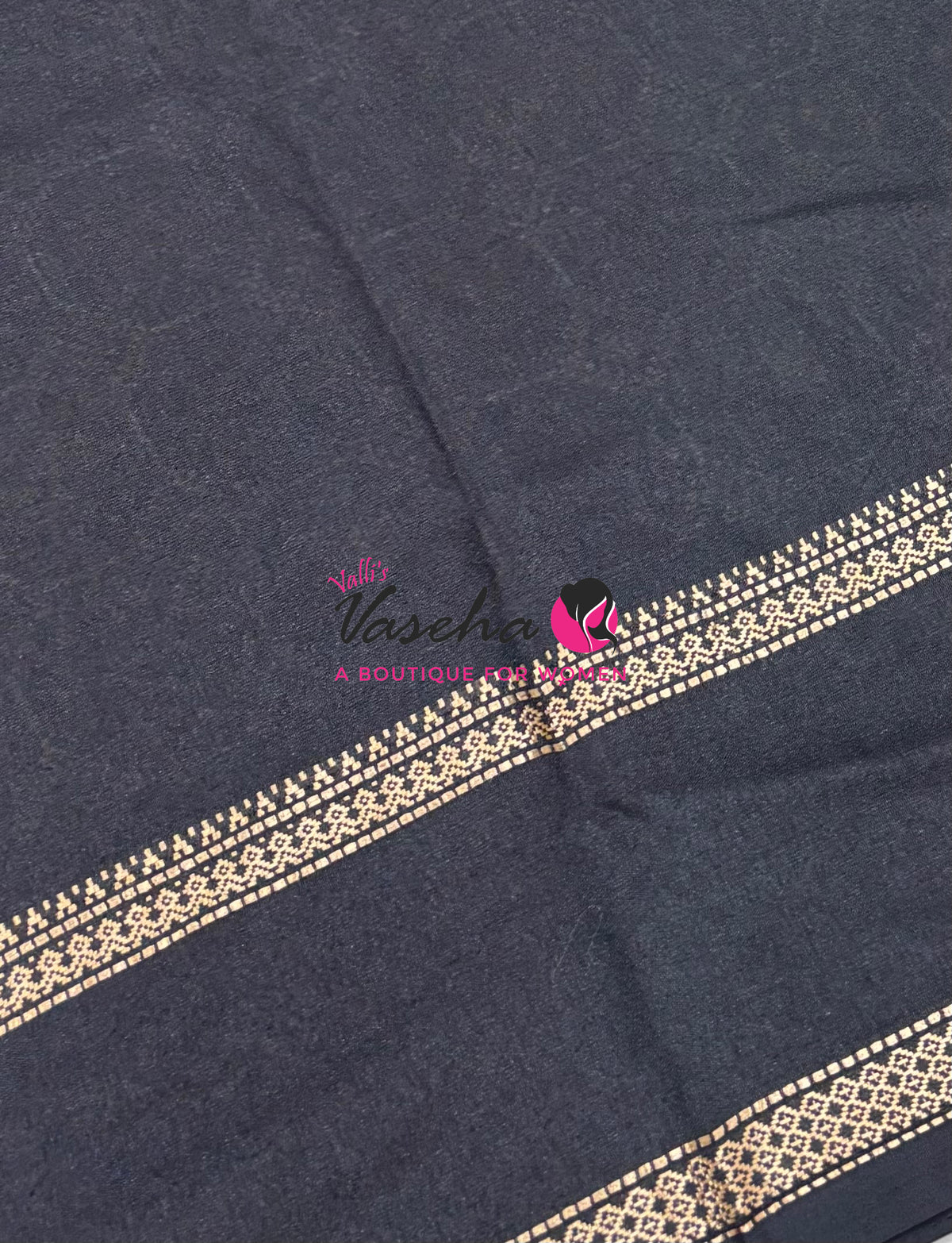 Casual Wear - Semi Printed Silk - Fancy Mixed Variety - Black - VVFMC008